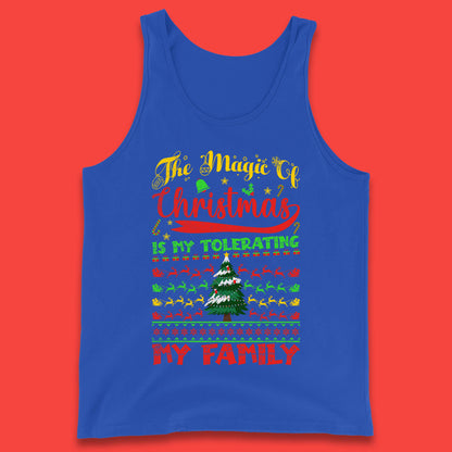 christmas quote tank top