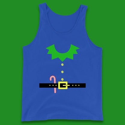 christmas elf costume christmas candy tank top