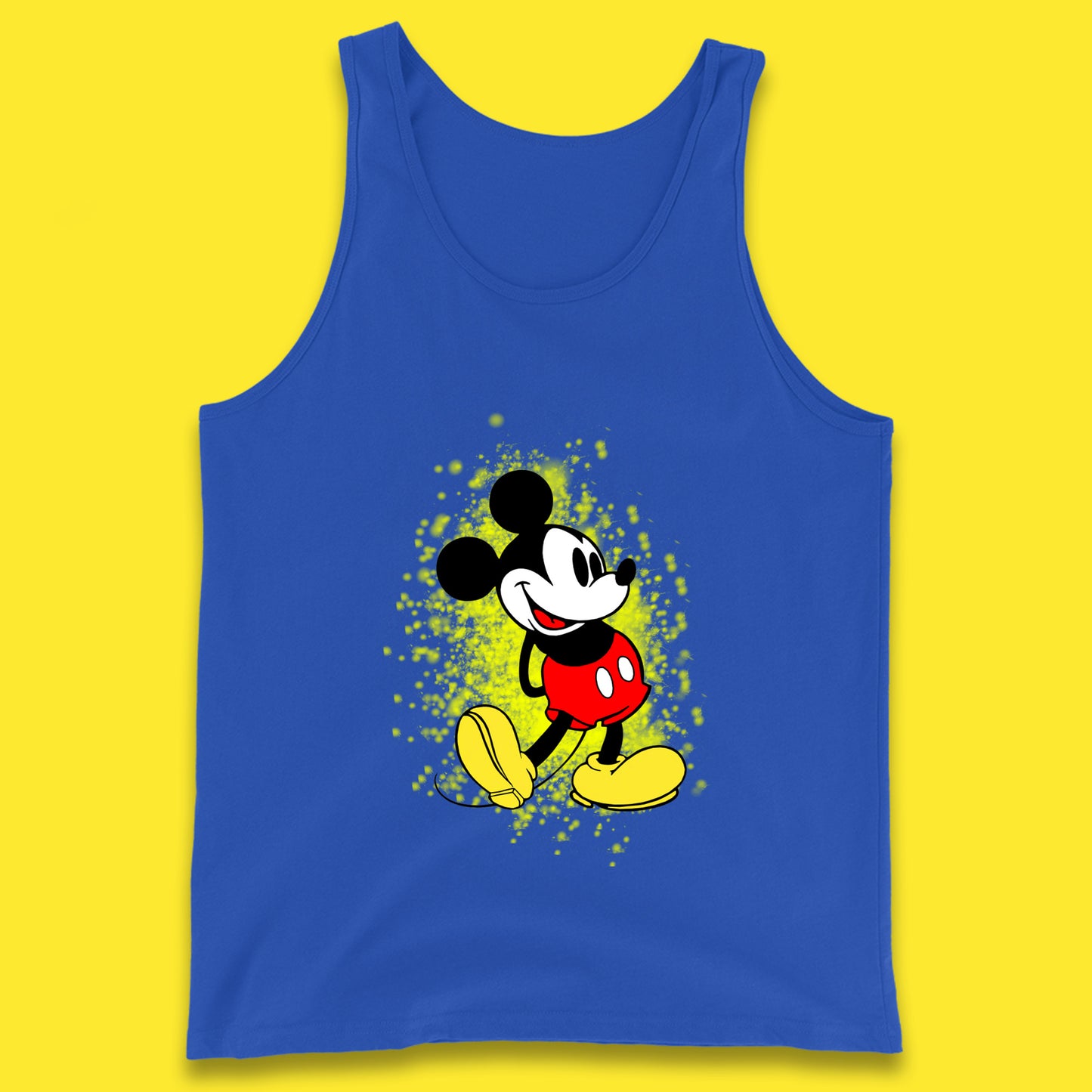 Disney Vintage Mickey Mouse Cartoon Character Disneyland Vacation Trip Disney World Tank Top