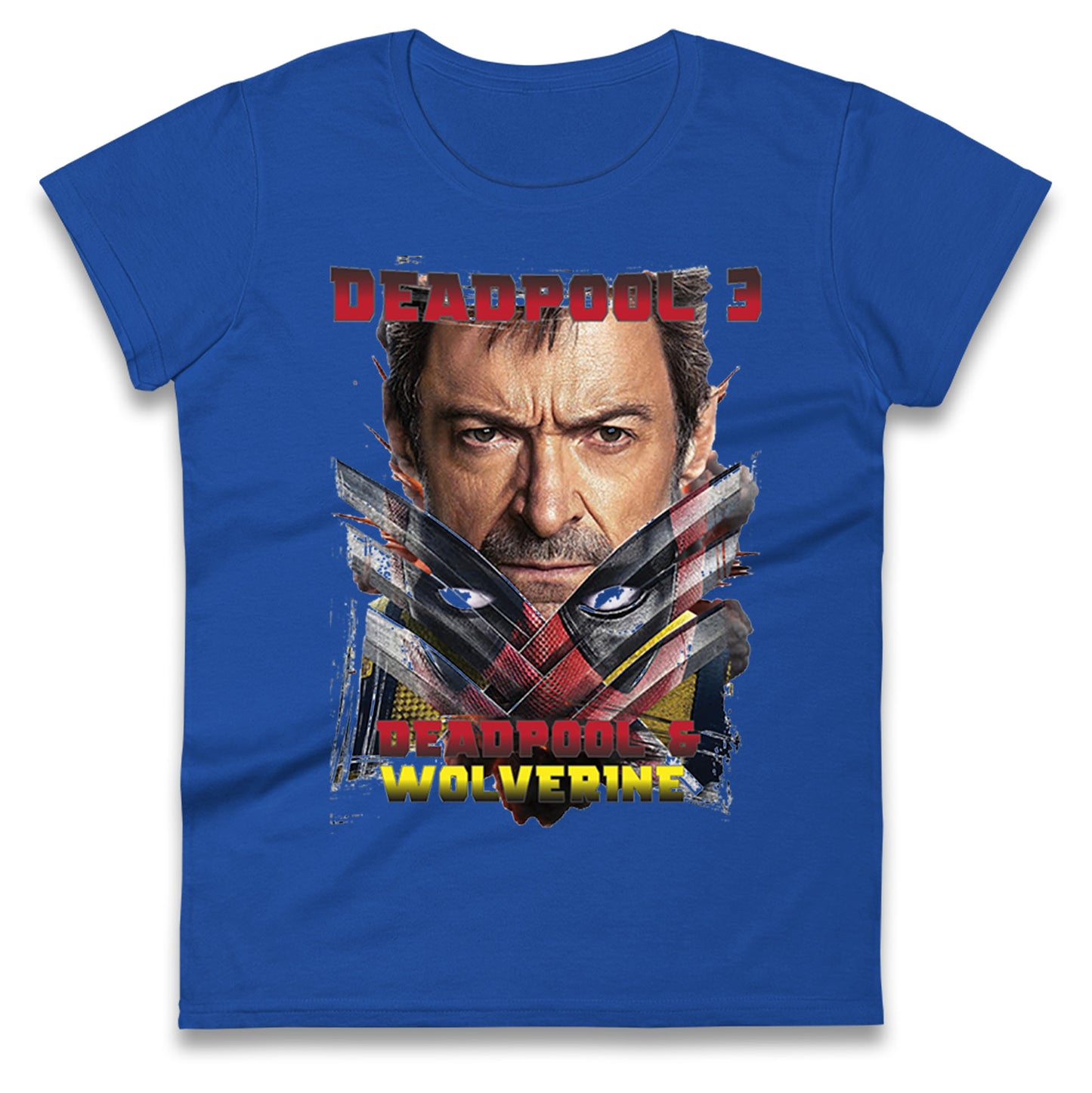 Deadpool and Wolverine 2024 Womens Tee Top
