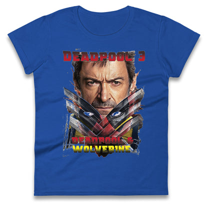 Deadpool and Wolverine 2024 Womens Tee Top