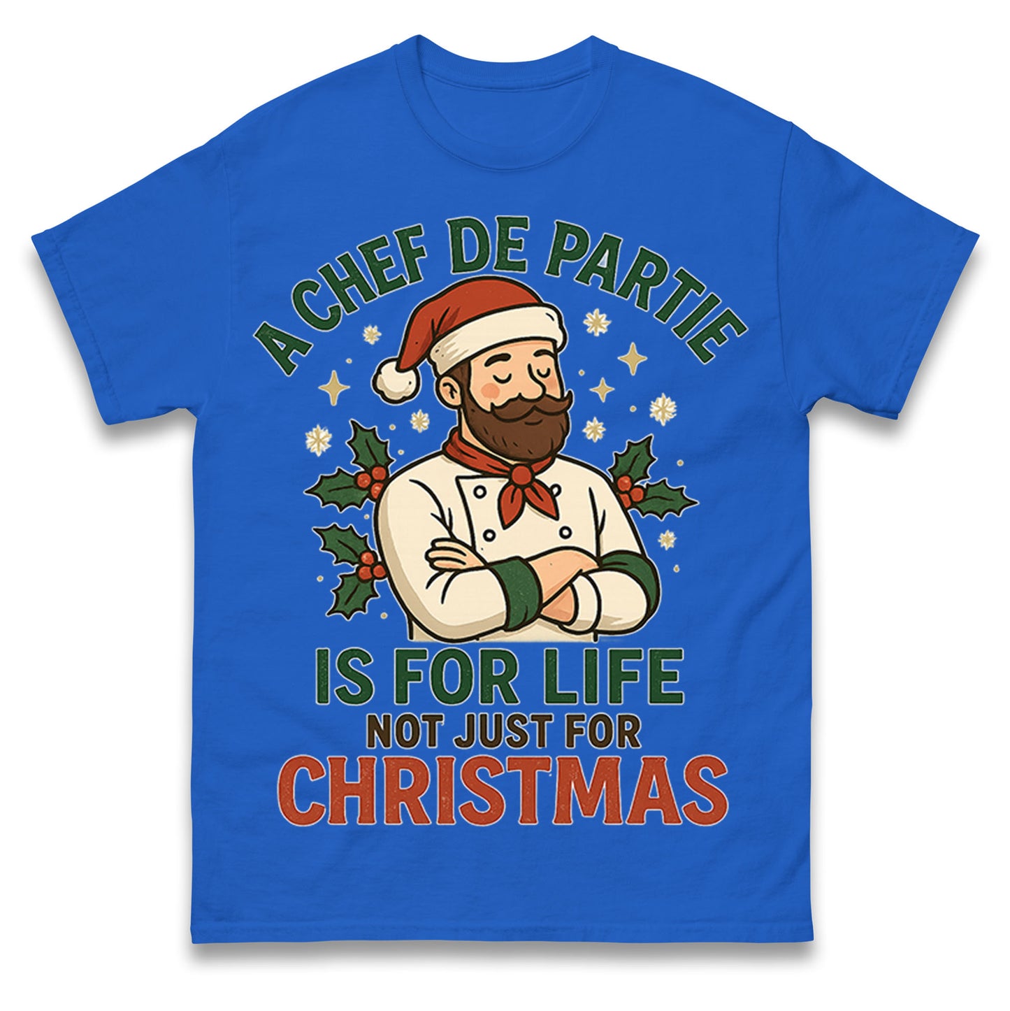 Chef De Partie Christmas T Shirt