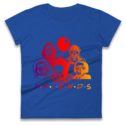 Super Villains Friends Halloween Womens t shirts
