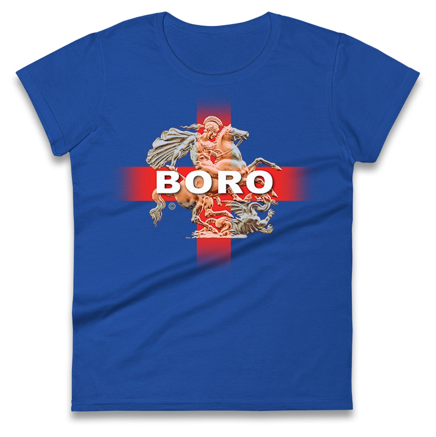 Middlesbrough England Football Ladies T Shirt