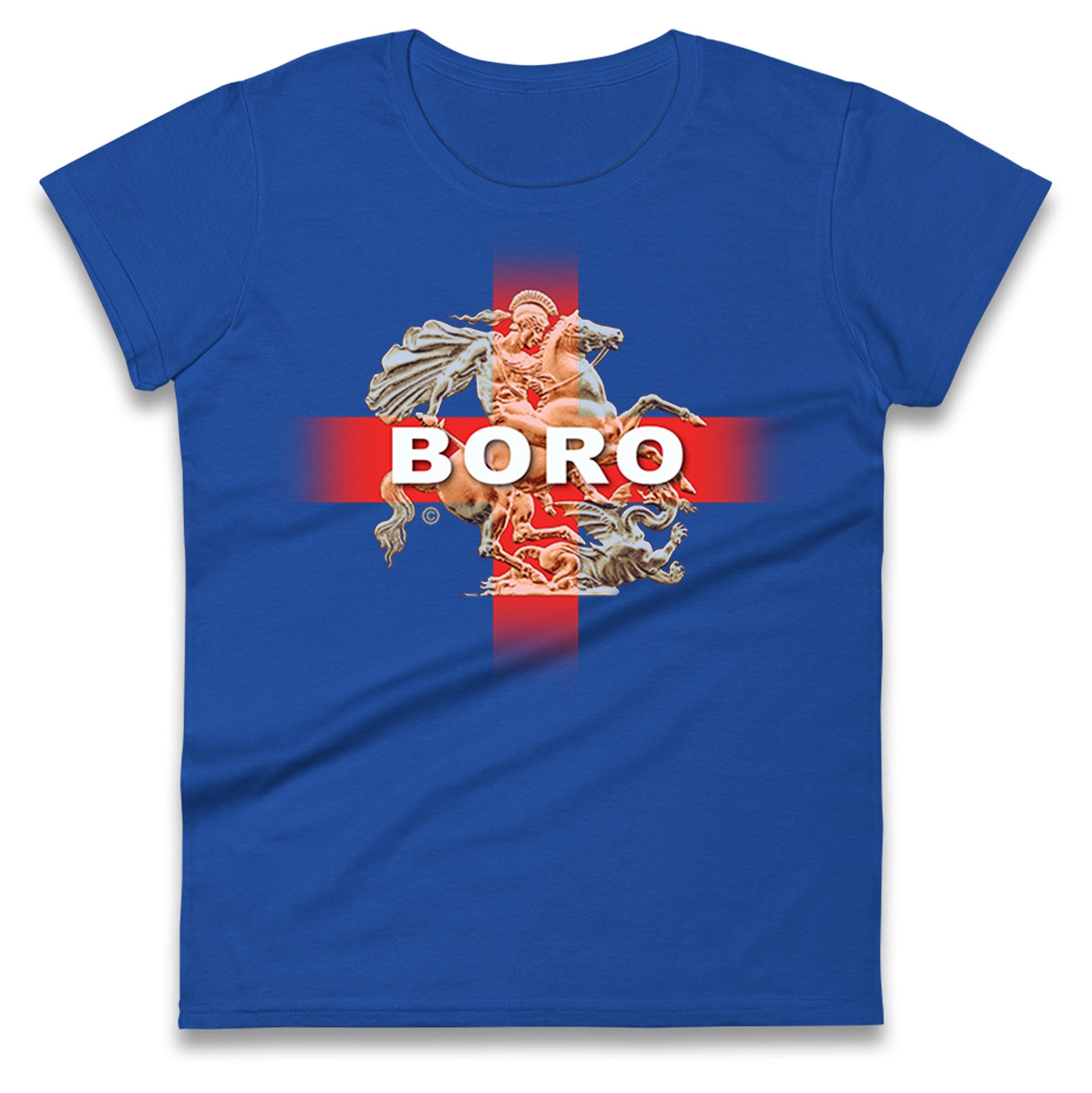 Middlesbrough England Football Ladies T Shirt