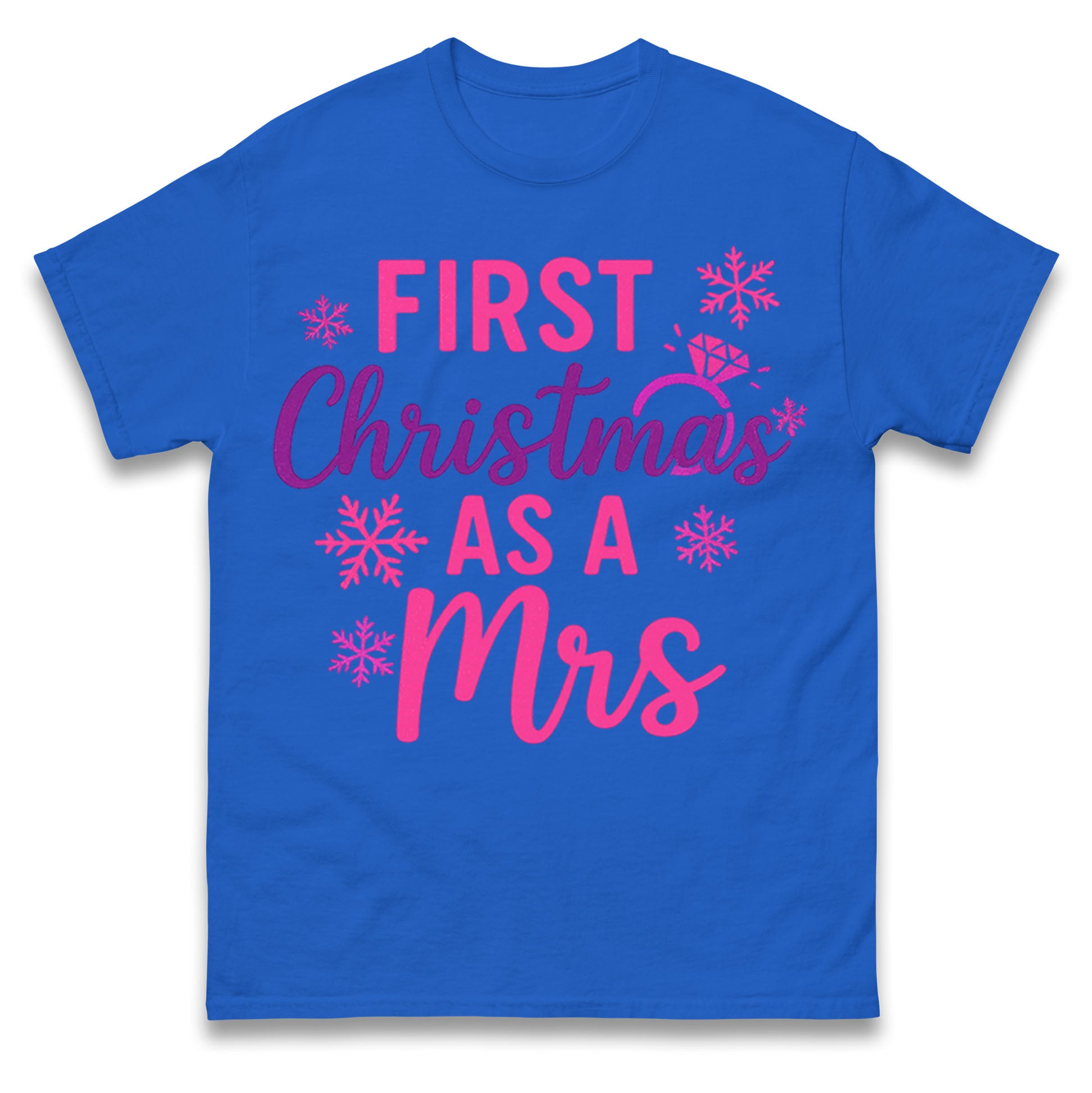 First Christmas As A Mrs T Shirt