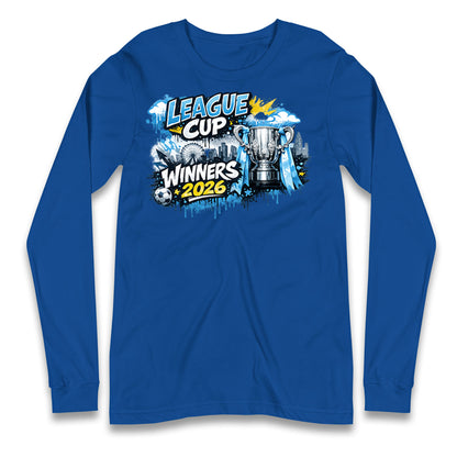 Man City League Cup Winners 2026 Longsleeve T Shirt