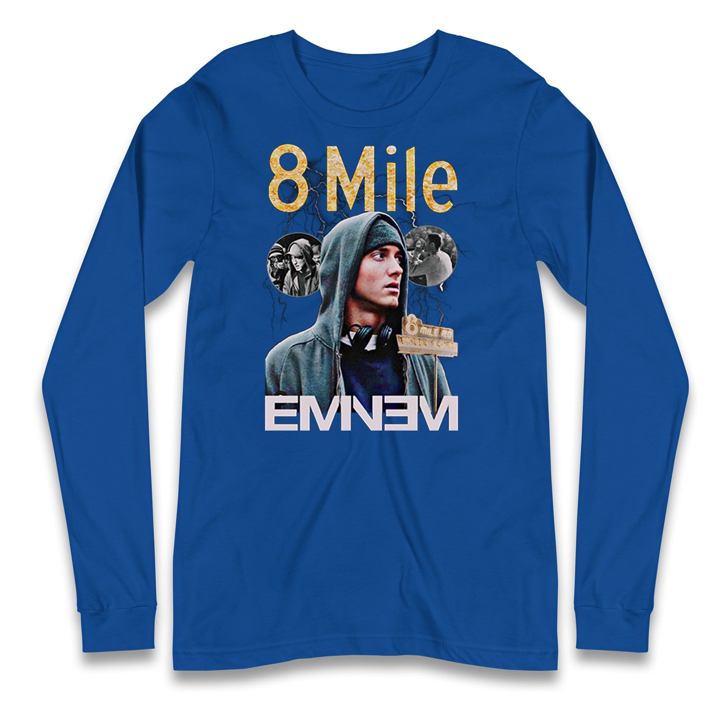 8 Mile Eminem Longsleeve T Shirt 