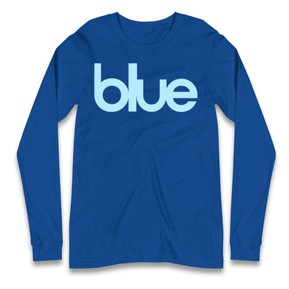 Blue Blur Robbie Williams Longsleeve T Shirt