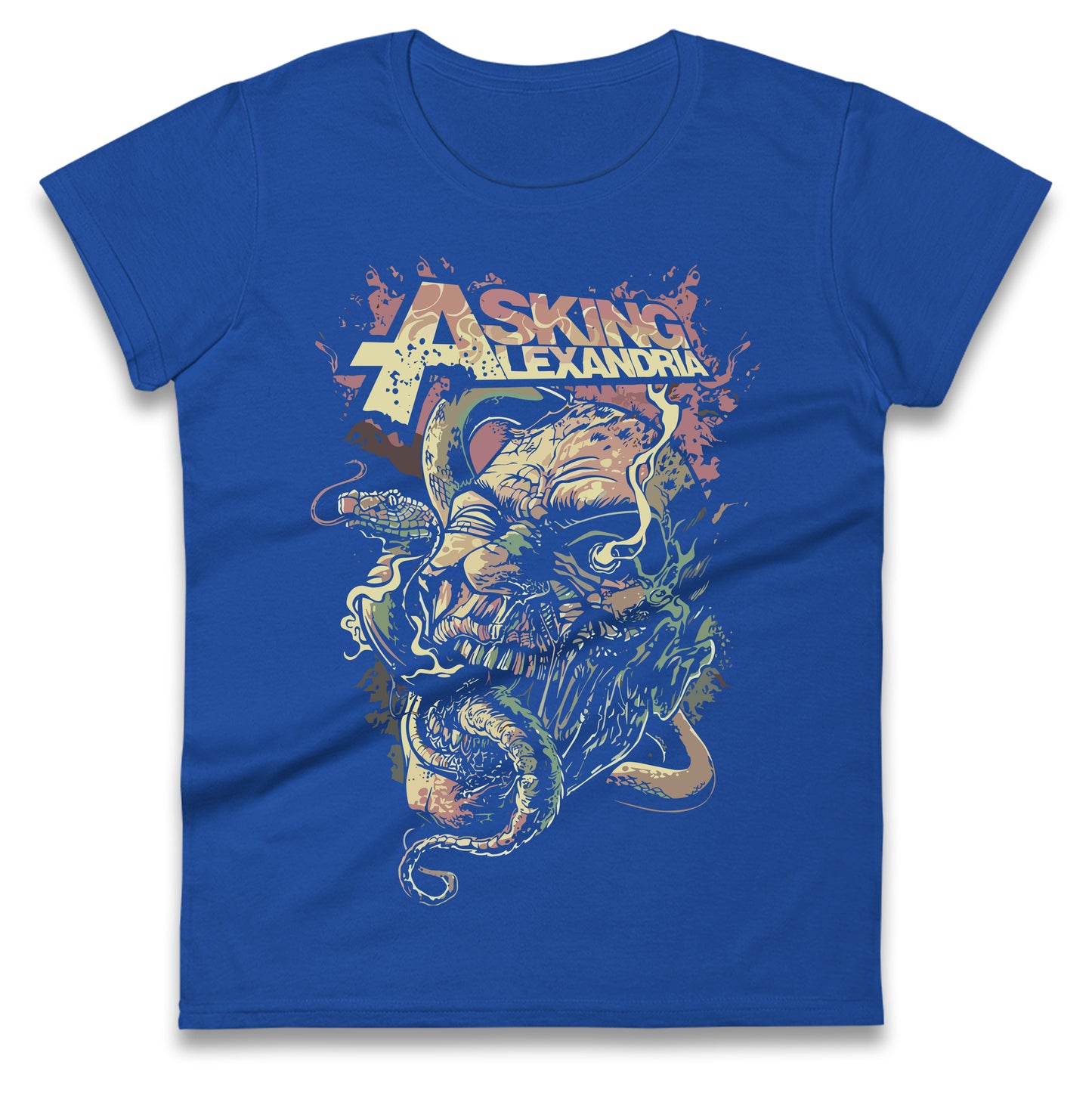 Asking Alexandria Band Ladies T Shirt