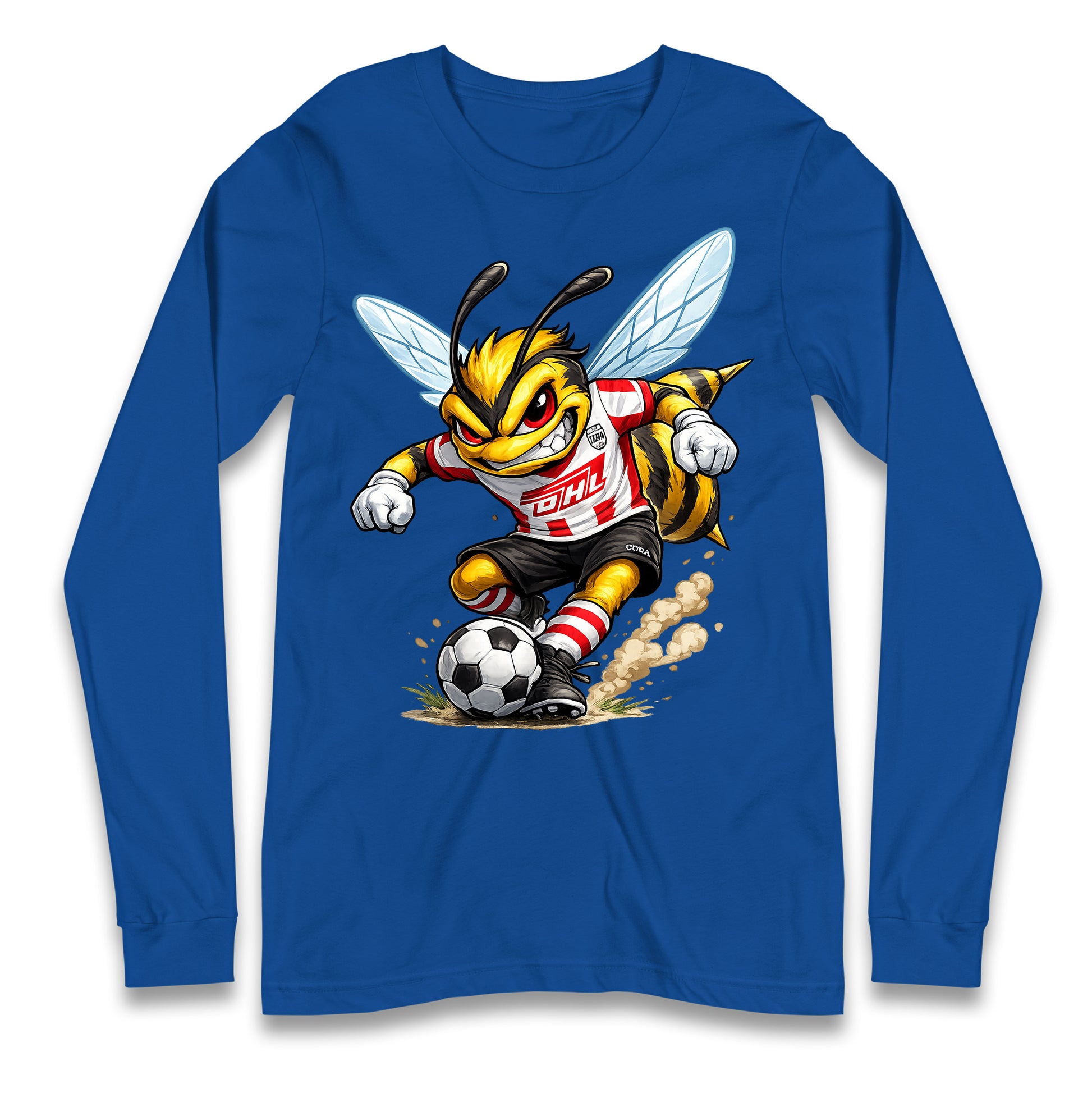 Retro Brentford FC Longsleeve T Shirt