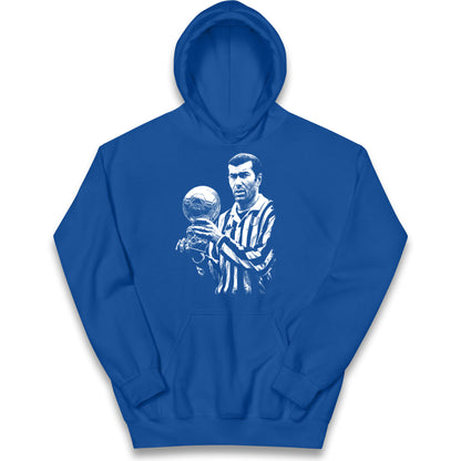 Zinedine Zidane Juventus Kids Hoodie