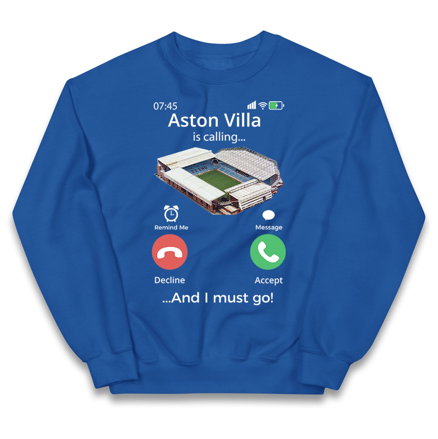 aston villa jumper kids