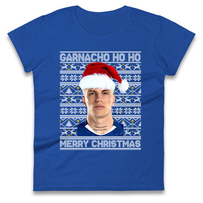 Garnacho Christmas Ladies T Shirt