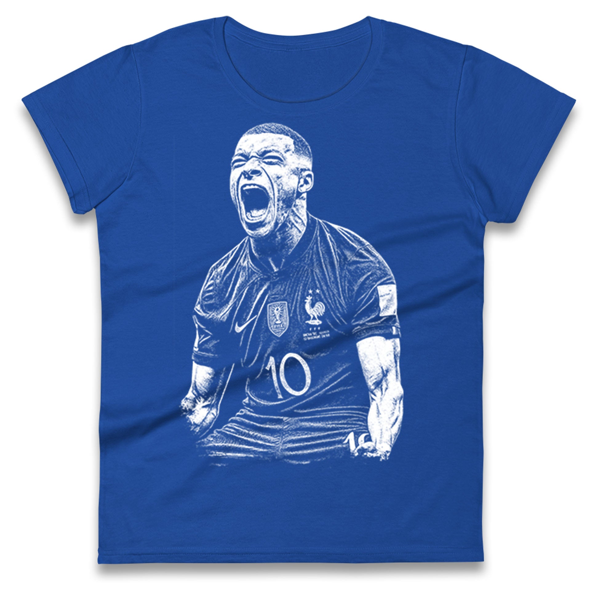  Kylian Footballer Ladies T Shirt