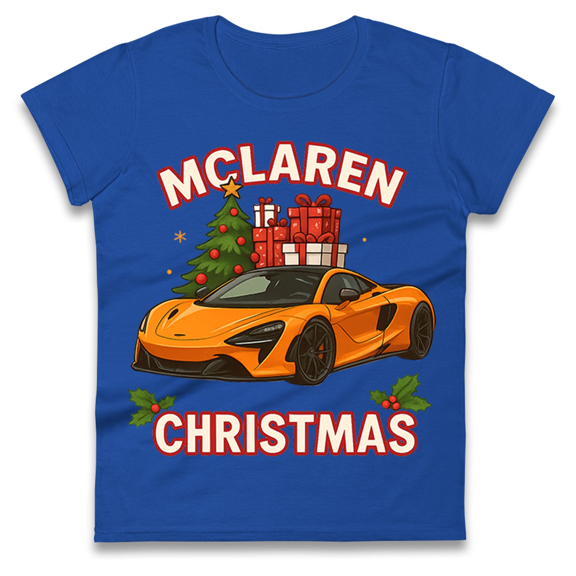 McLaren Christmas Ladies T Shirt