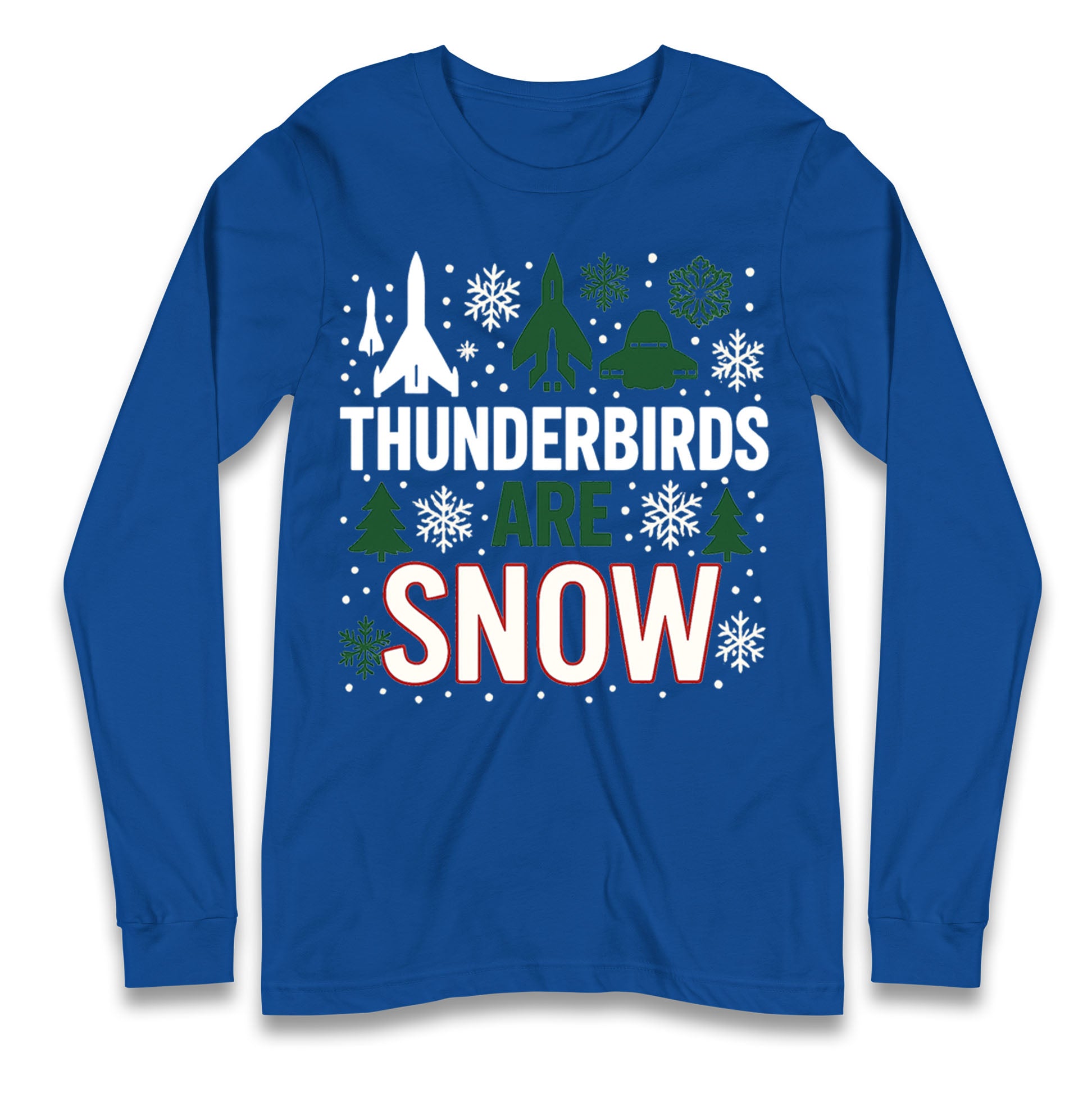Thunderbirds Christmas Longsleeve T Shirt