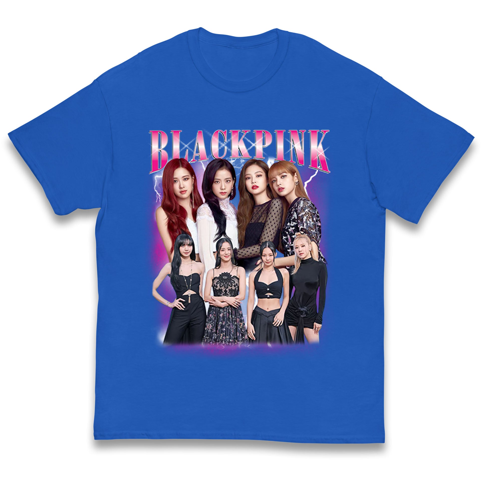 Black Pink Kids T Shirt
