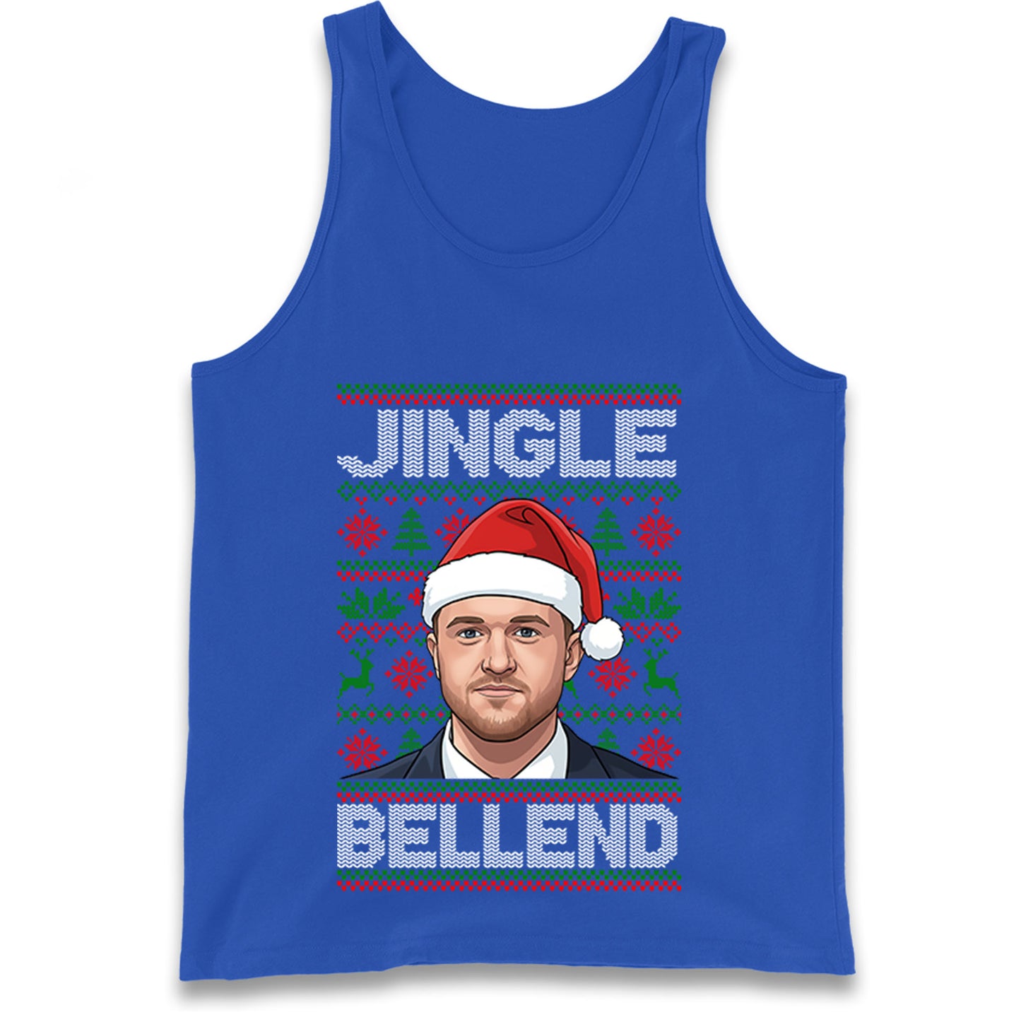 Tommy Robinson Jingle Bell Tank Top