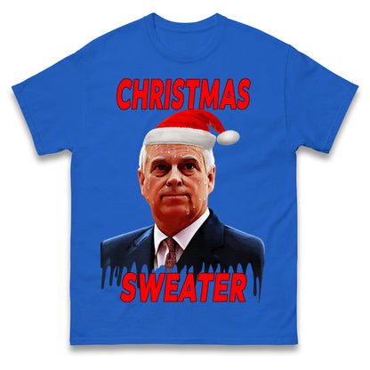 Prince Andrew Christmas T Shirt