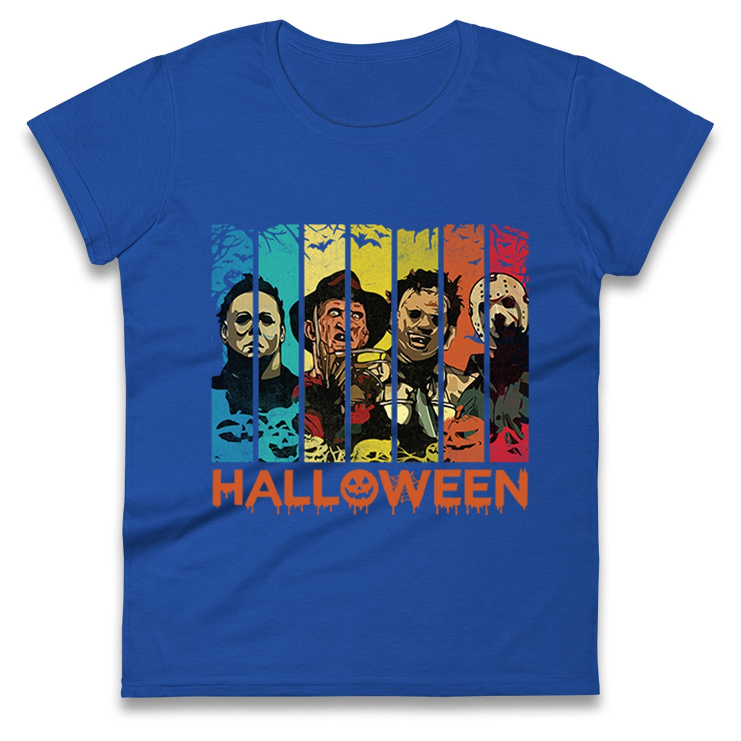 Vintage Villains Halloween Womens t shirts