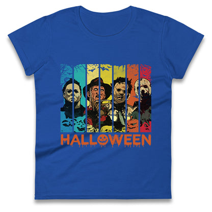 Vintage Villains Halloween Womens t shirts