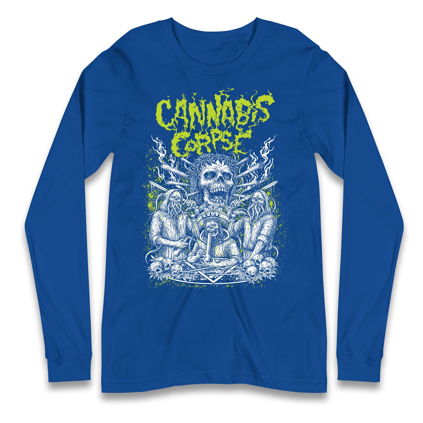 Cannabis Corpse Band Longsleeve T Shirt