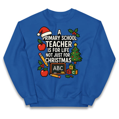 Primary School Teacher Christmas Kids Jumper