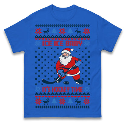 Hockey Christmas T Shirt
