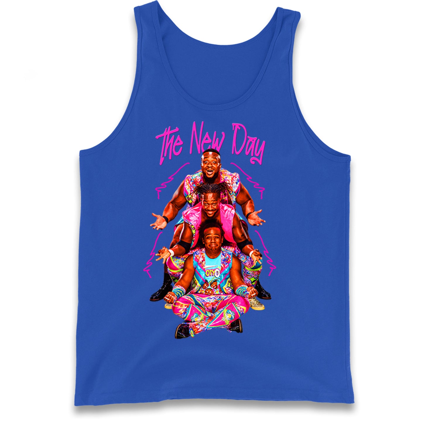 The New Day wwe Bootleg Tank Top