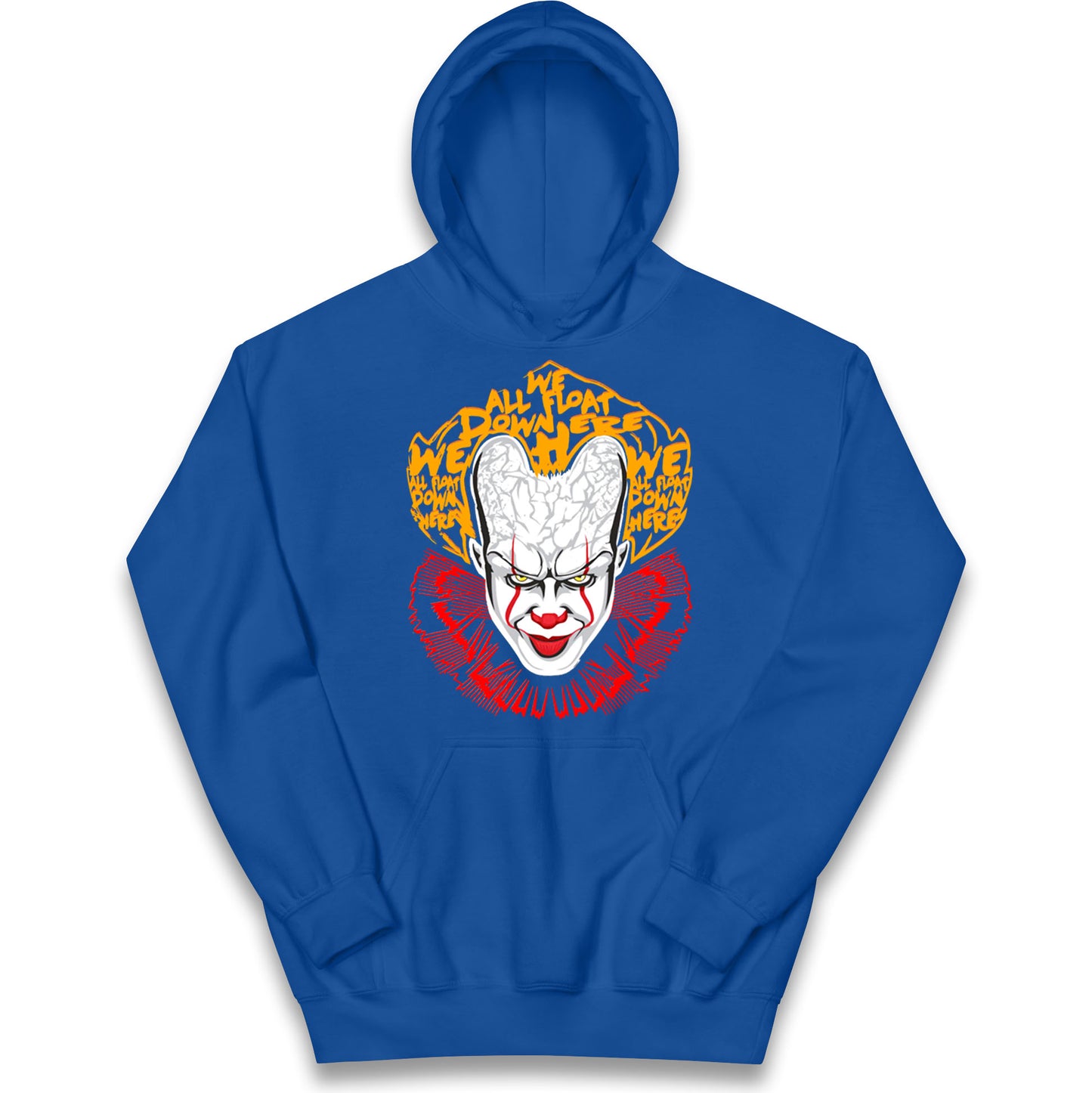 Pennywise Scary Clown Halloween Hoodie
