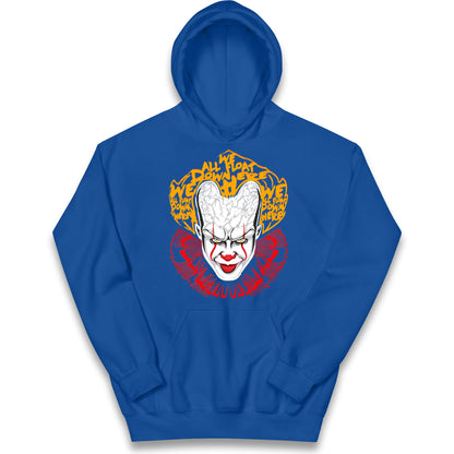 Pennywise Scary Clown Halloween Hoodie
