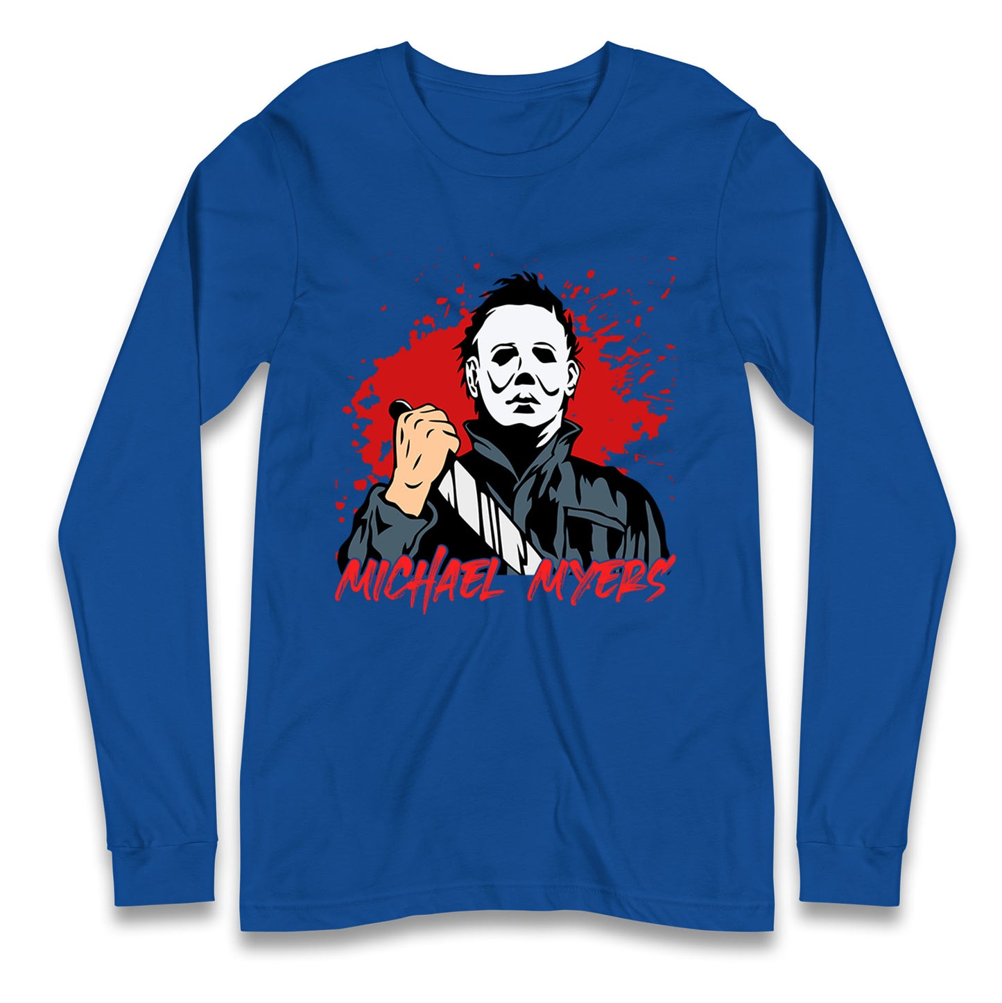 Michael Myers Horror Halloween Long Sleeve T Shirt