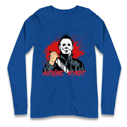 Michael Myers Horror Halloween Long Sleeve T Shirt