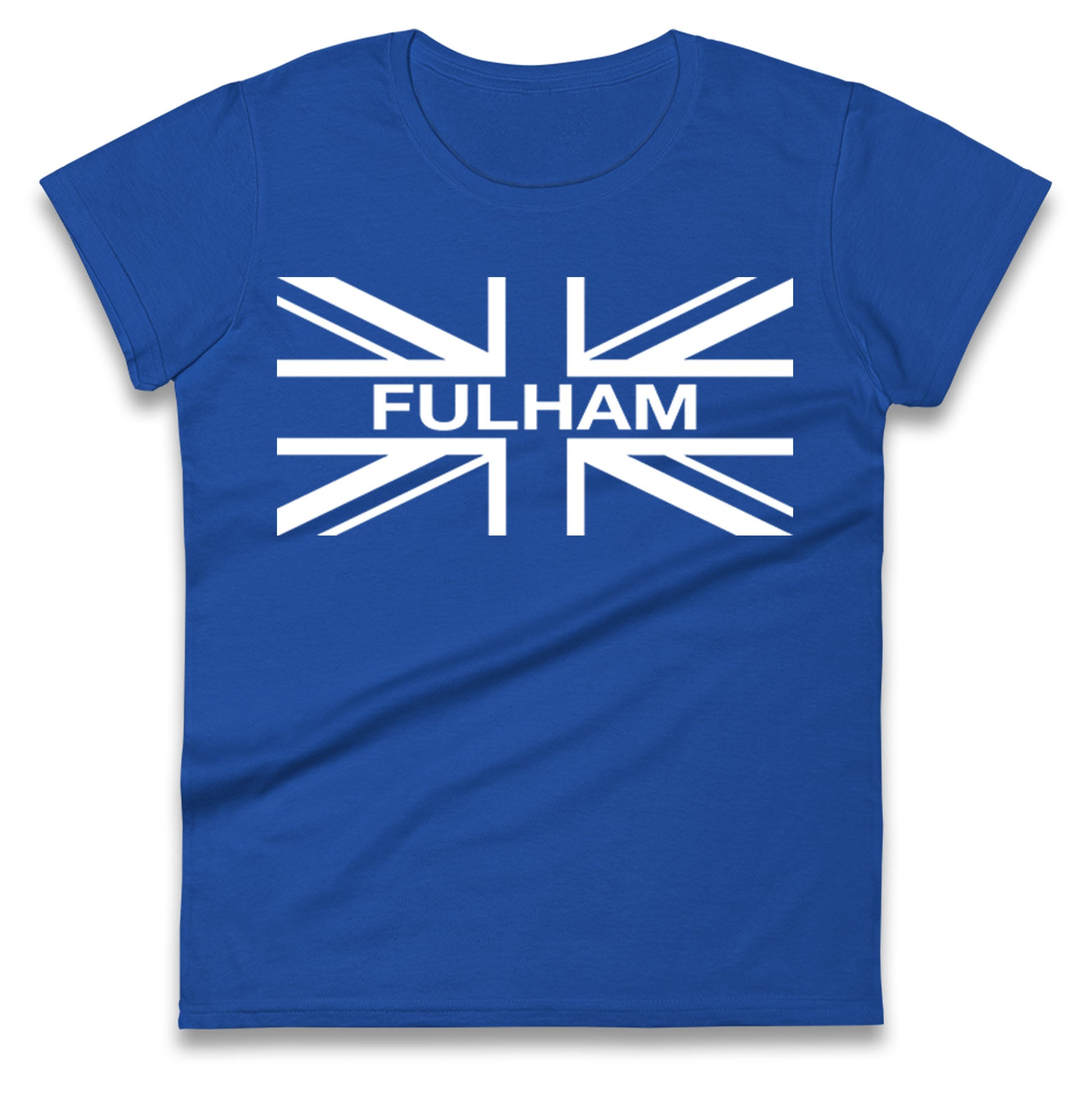 Fulham Football Flag Ladies T Shirt