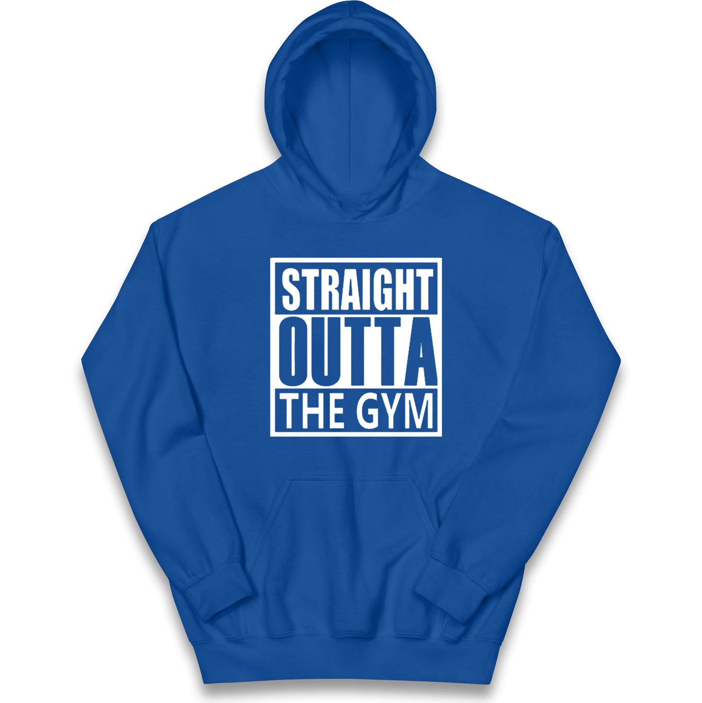 Staight Outta The Gym Kids Hoodie