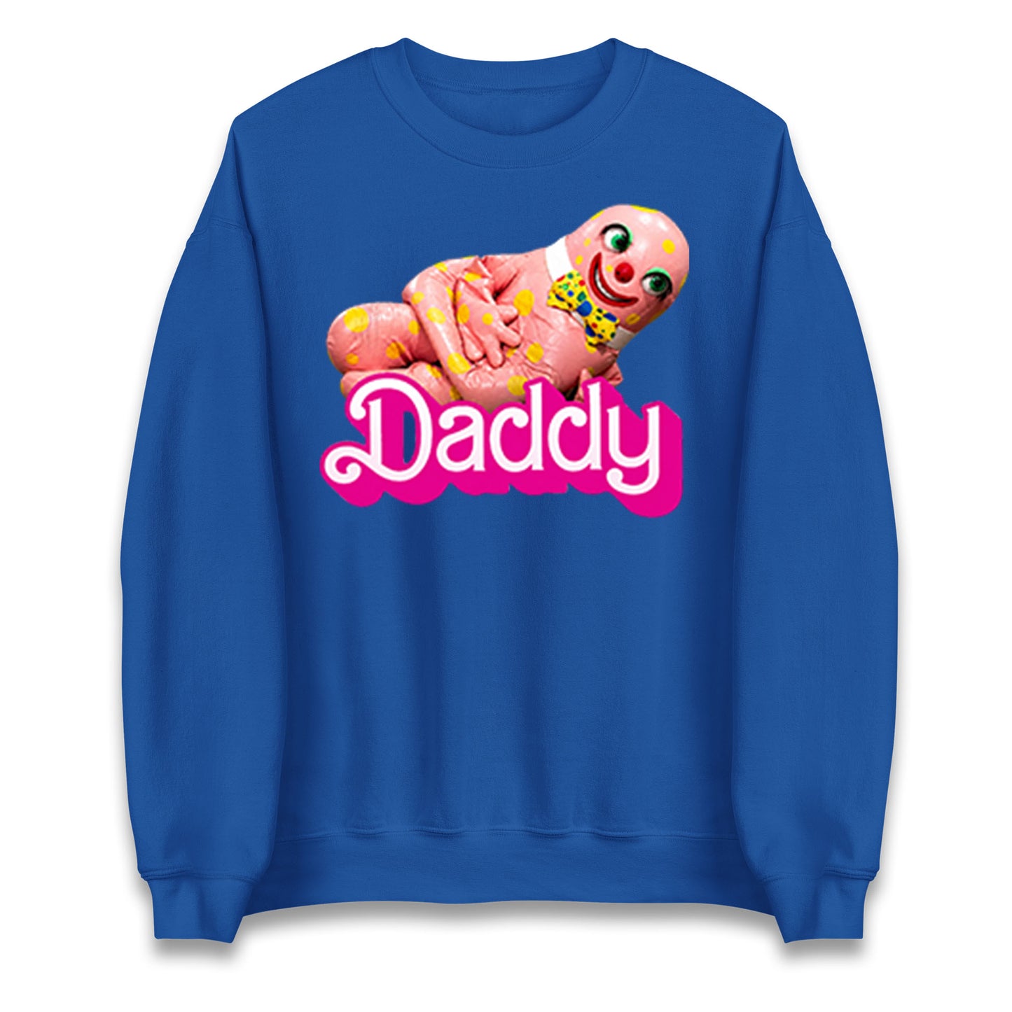 Funny Mr Blobby Daddy 90s Retro Jumper