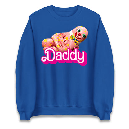 Funny Mr Blobby Daddy 90s Retro Jumper