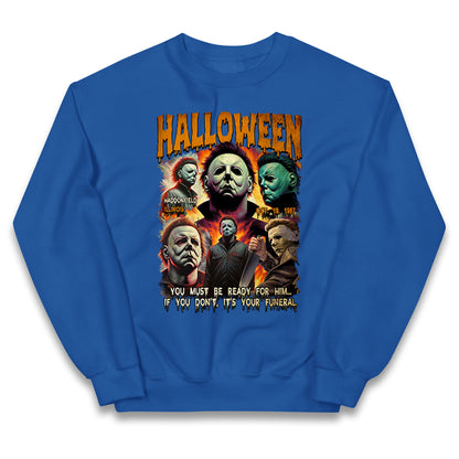 Michael Myers Horror Halloween Bootleg Kids Jumper