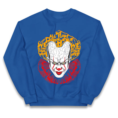 Pennywise Scary Clown Halloween Jumper
