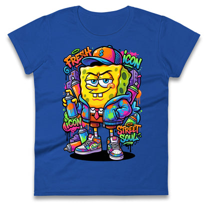 Sponge Bob Square Pants Ladies T Shirt