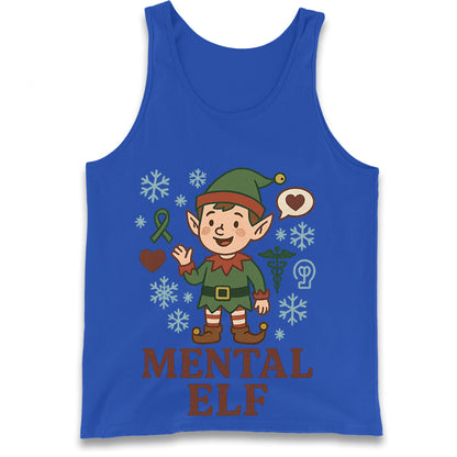 Mental Health Christmas Tank Top