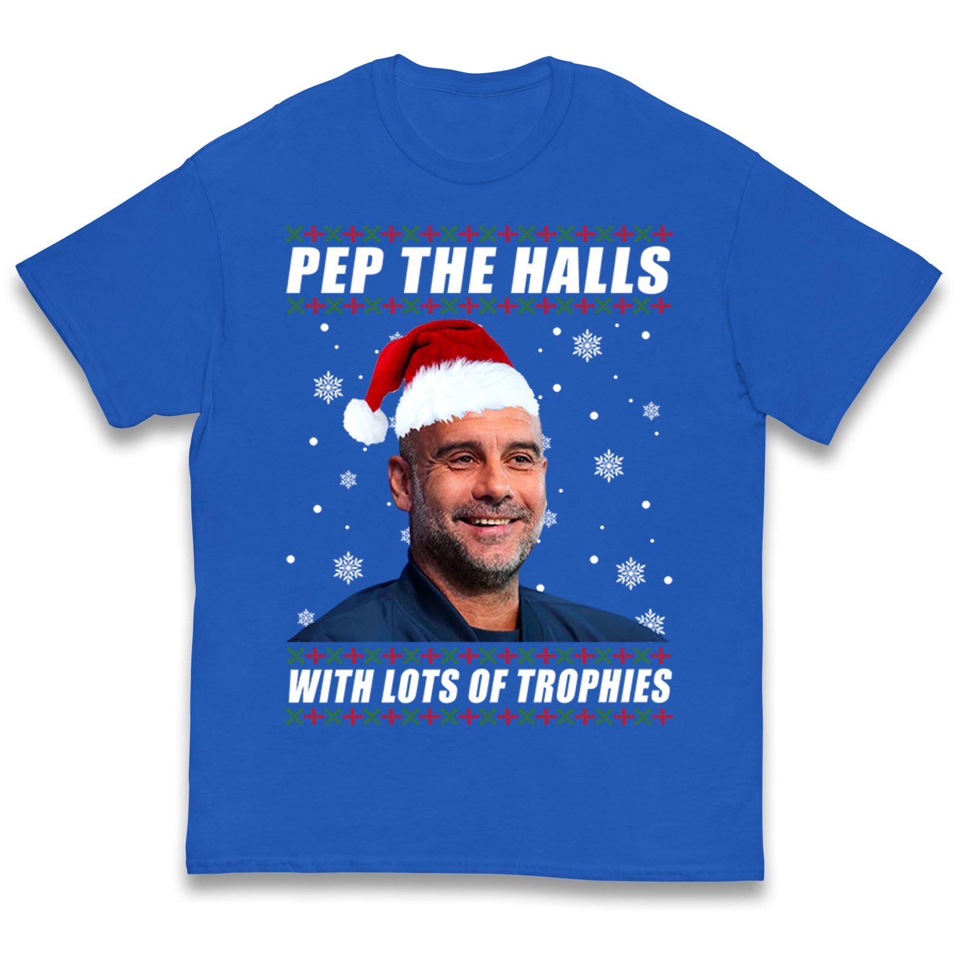 Pep Guardiola Christmas Kids T Shirt