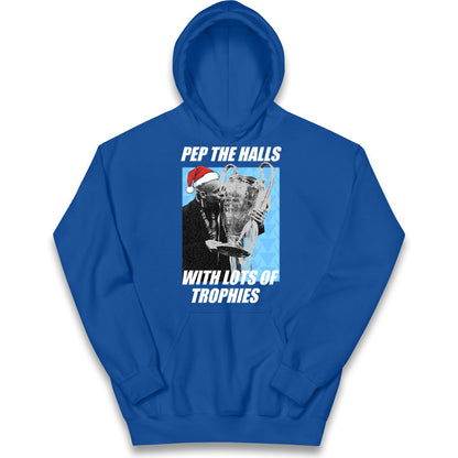 Pep Guardiola Christmas Kids Hoodie