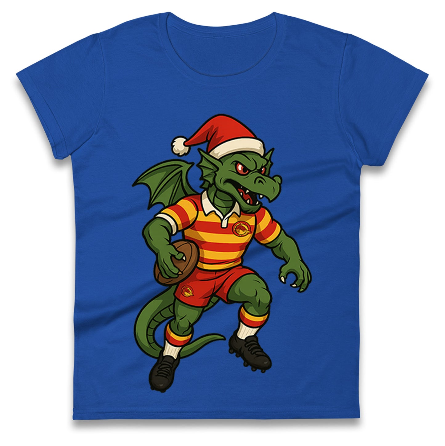 Catalans Dragons Christmas Ladies T Shirt