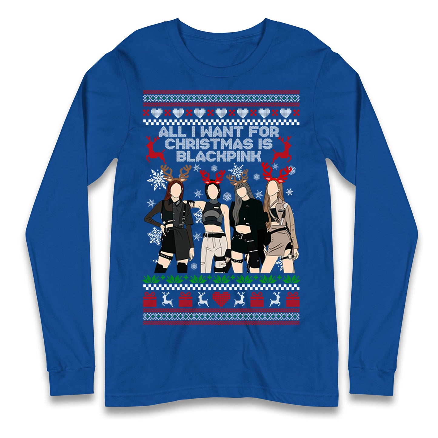 BlackPink Christmas Longsleeve T Shirt