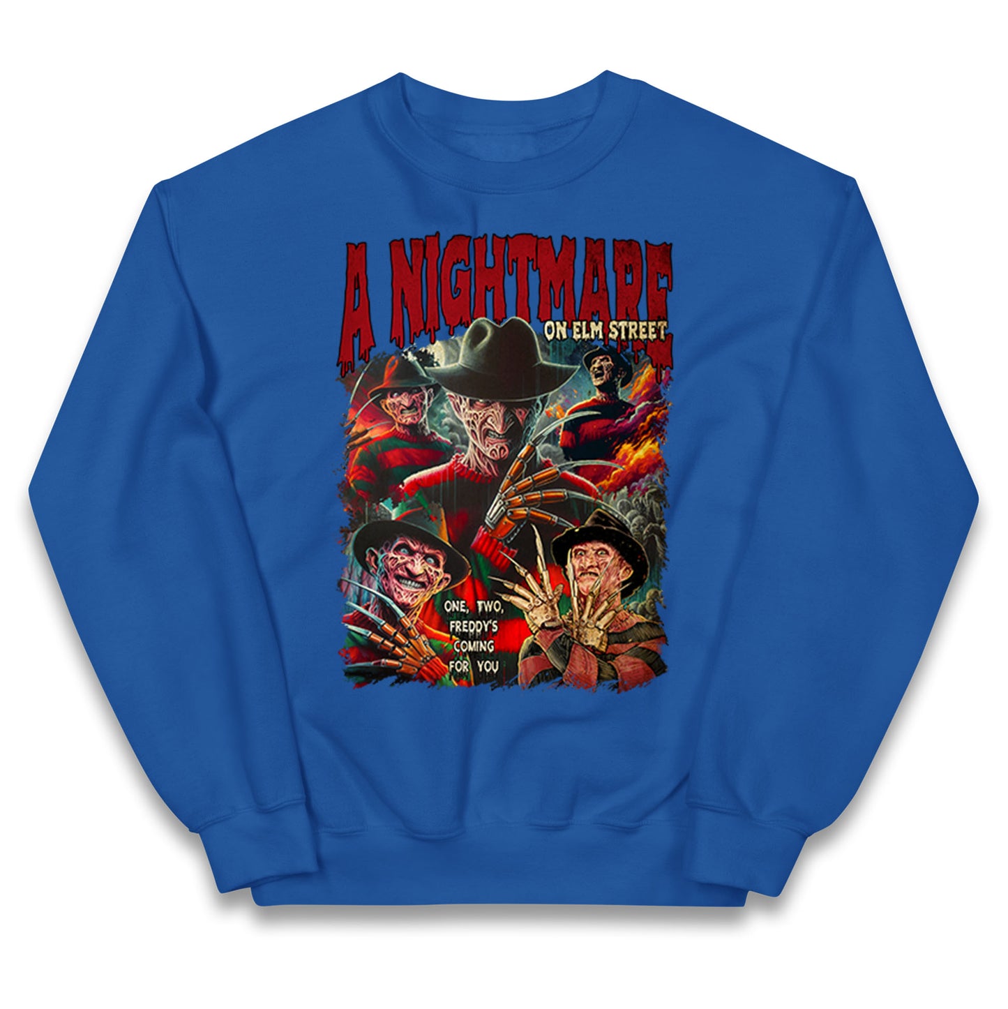 Freddy Krueger Bootleg Halloween Kids Jumper
