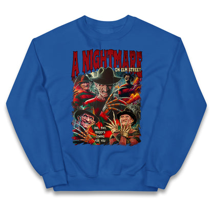 Freddy Krueger Bootleg Halloween Kids Jumper