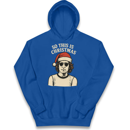 Christmas John Lennon Christmas Kids Hoodie 