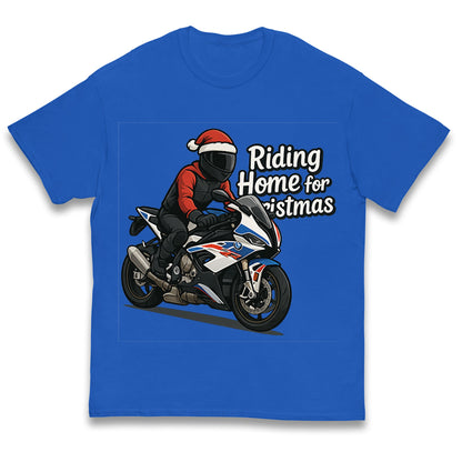 BMW S1000RR Christmas Kids T Shirt